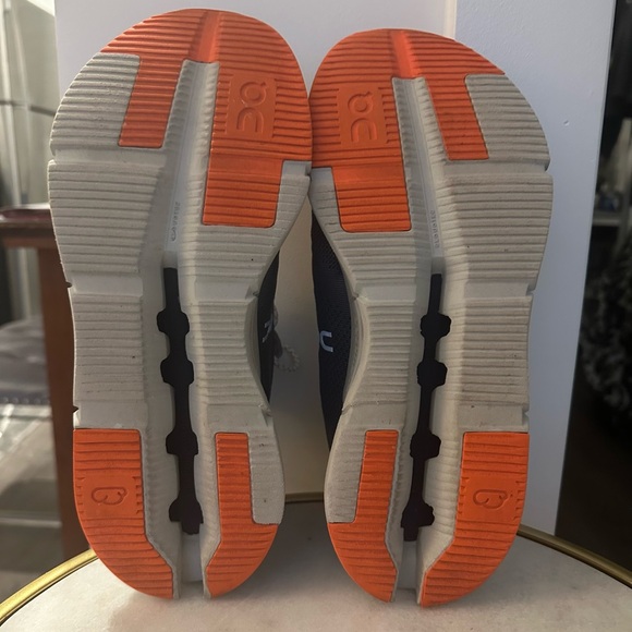 COPY - On Cloud Men’s Sneaker, Blue and Orange Size 8 - Picture 5 of 8